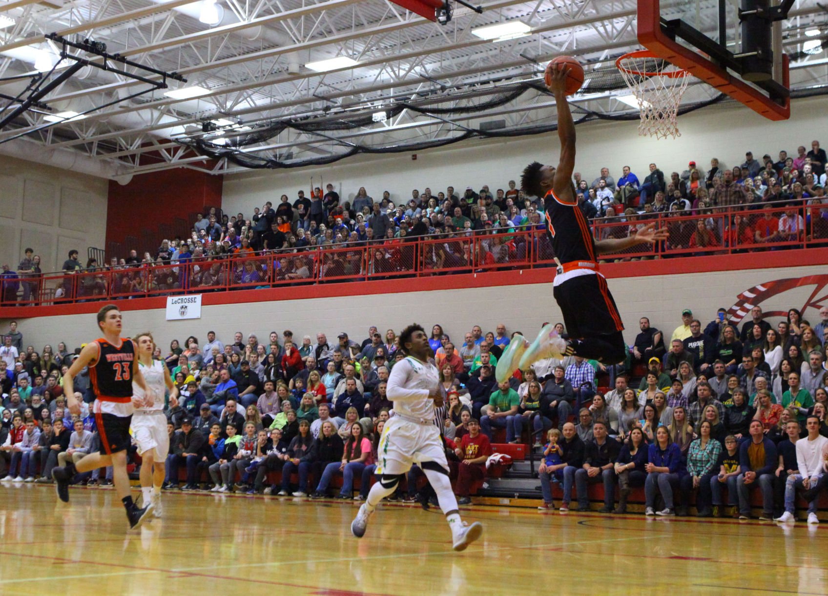 Porter County Conference Tournament Finals: Westville vs. Morgan Township boys basketball